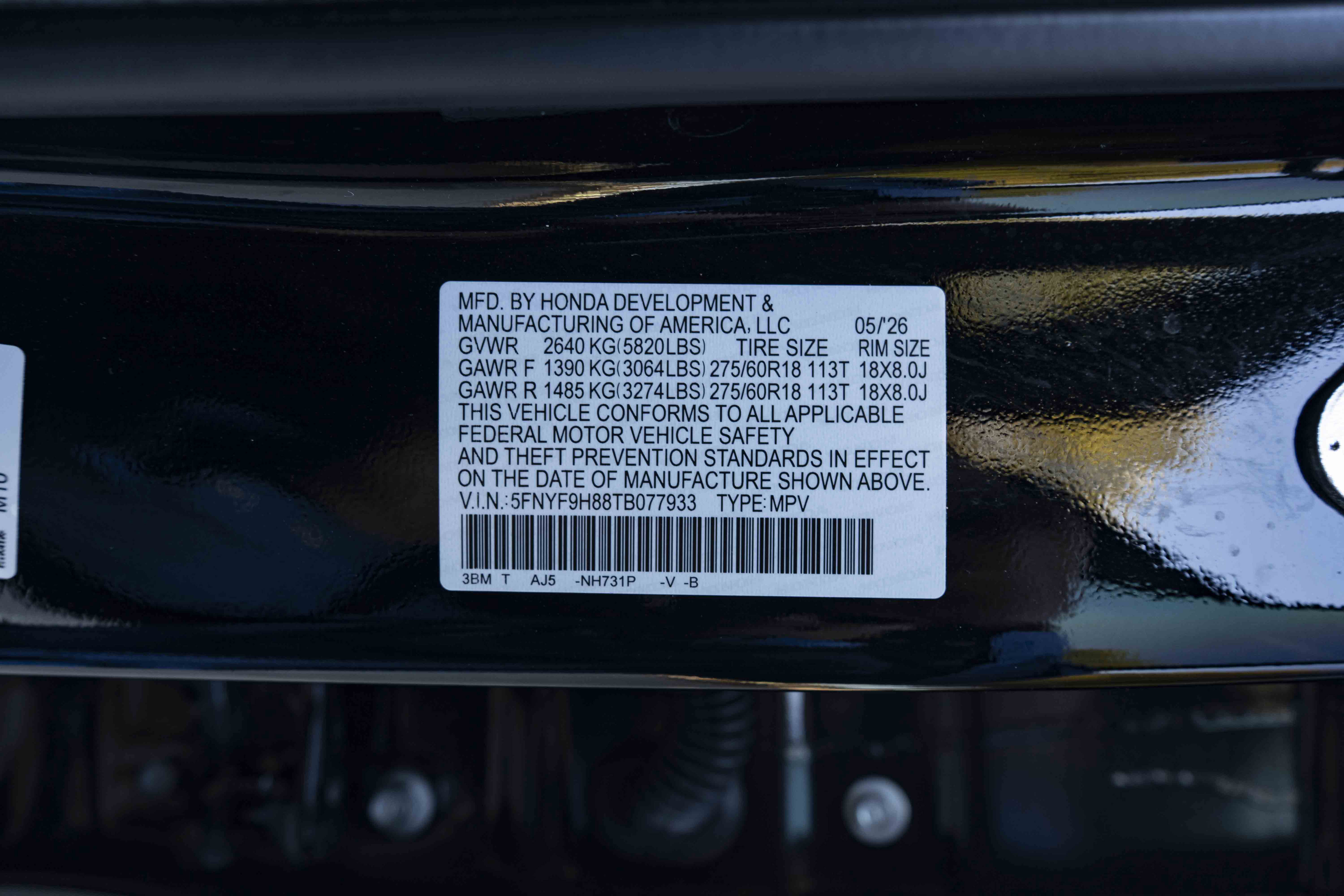 Certified 2026 Honda Passport TrailSport Elite image 48