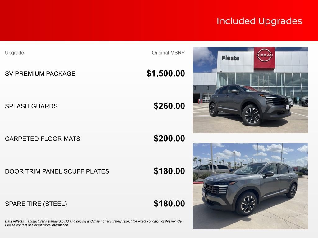 New 2025 Nissan Kicks SV w/ SV Premium Package AWD/4WD image 3