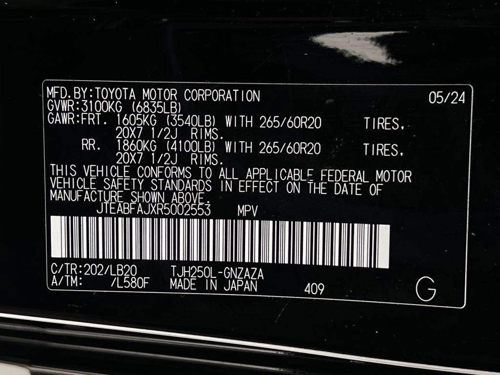 Used 2024 Toyota Land Cruiser w/ Premium Package image 23