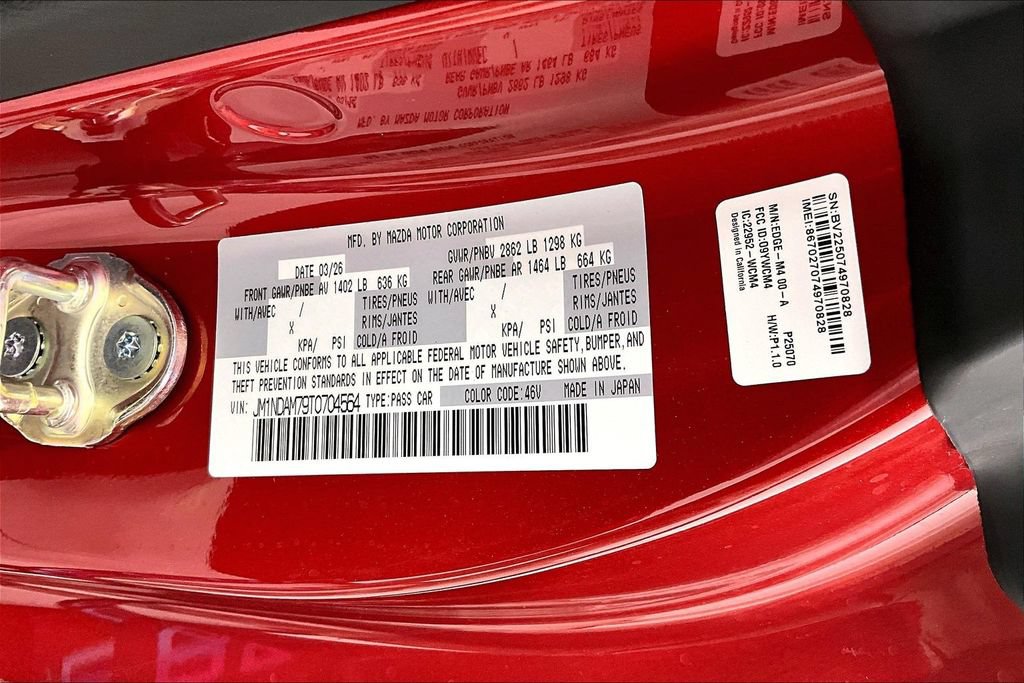 New 2026 MAZDA MX-5 Miata RF Grand Touring RWD image 19
