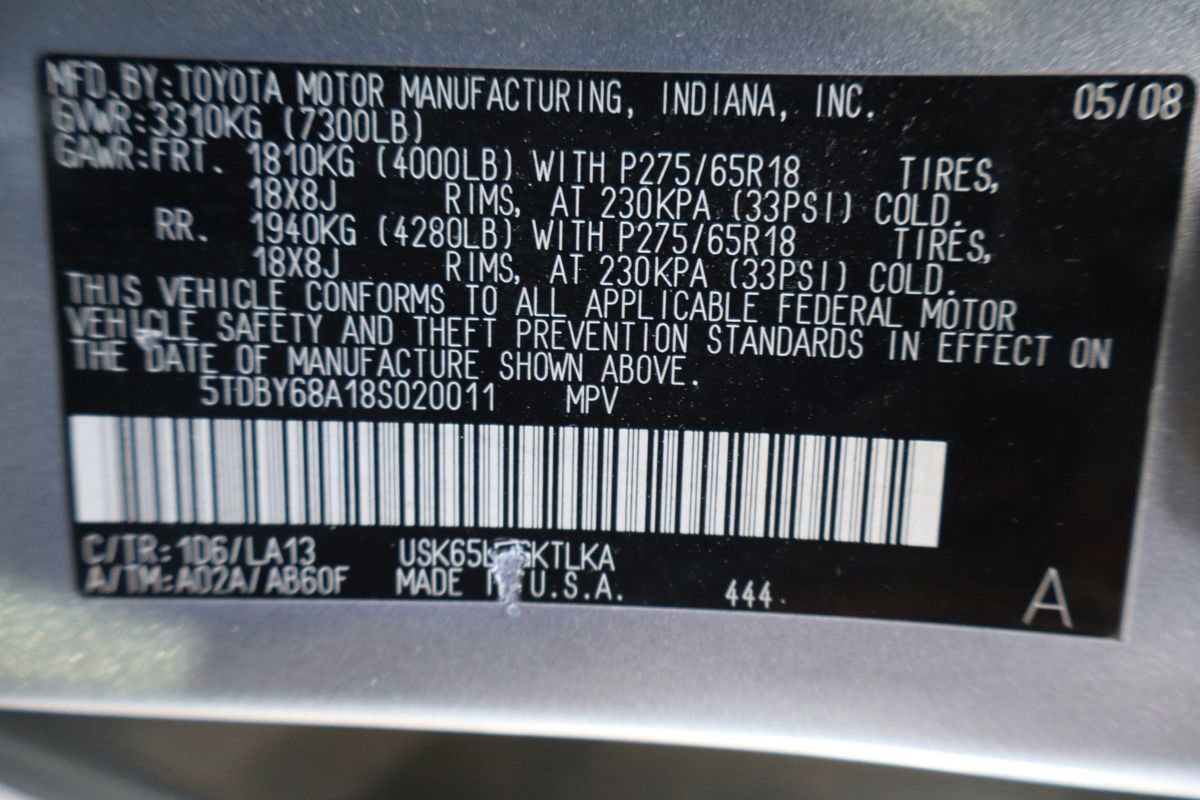 Used 2008 Toyota Sequoia Limited AWD/4WD image 47