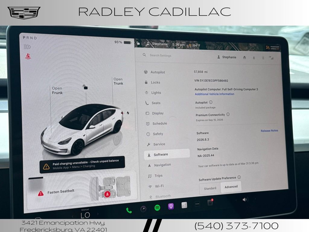 Used 2023 Tesla Model 3 Performance image 8
