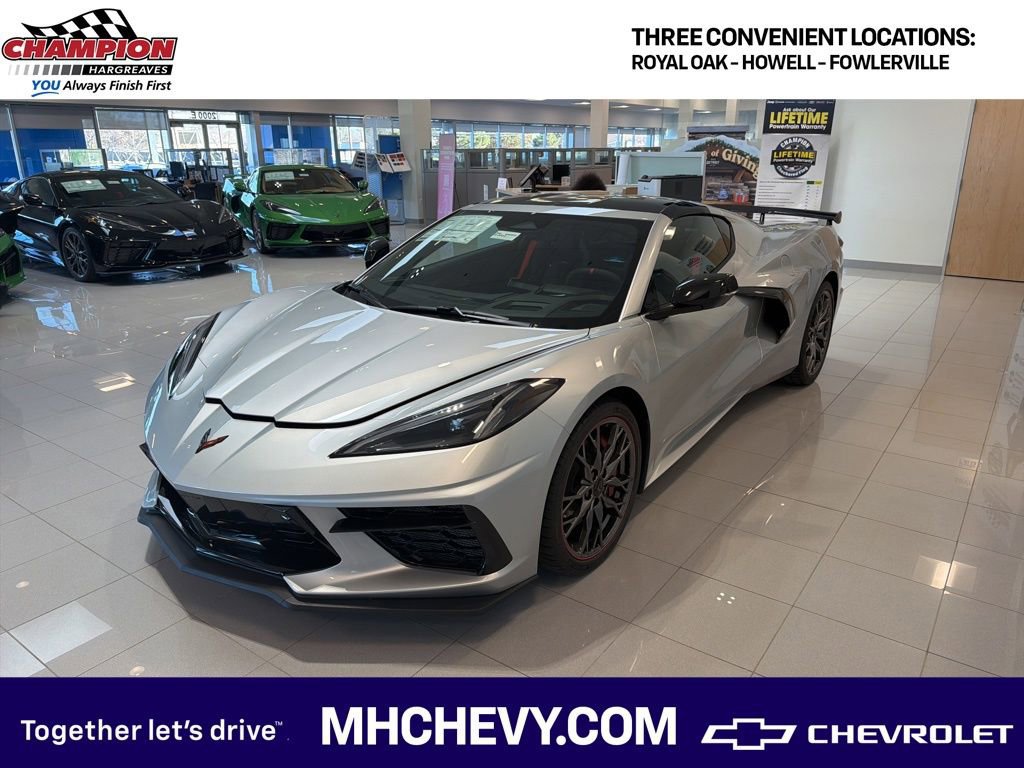 New 2026 Chevrolet Corvette Stingray Preferred Cpe w/ Z51 Performance Package image 3