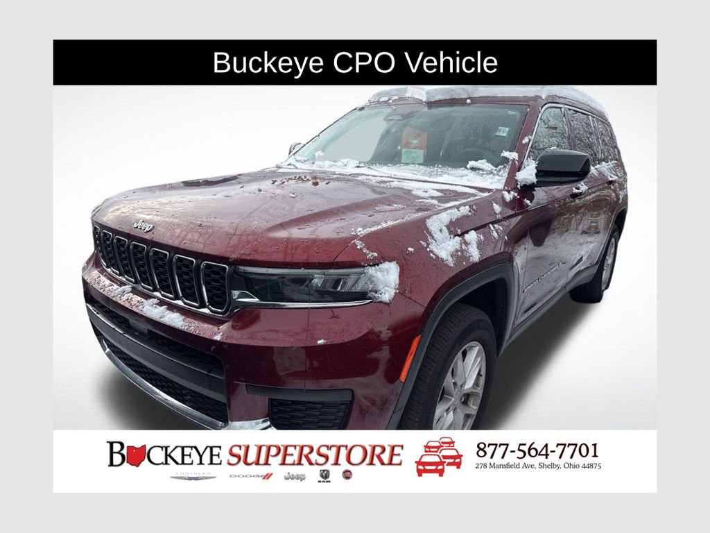 Certified 2023 Jeep Grand Cherokee L Laredo w/ Luxury Tech Group I