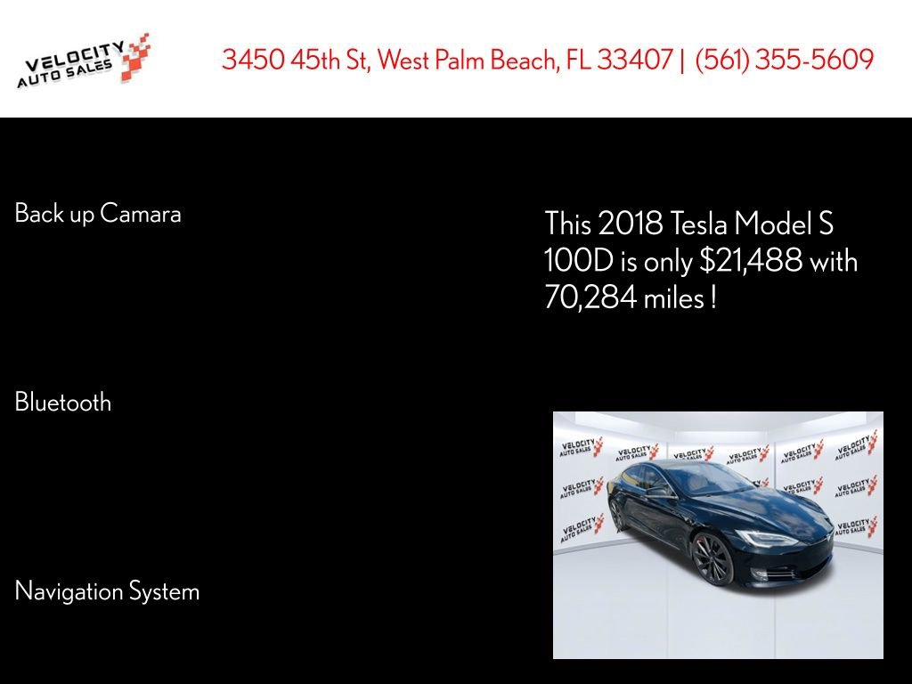 Used 2018 Tesla Model S 100D AWD/4WD image 22