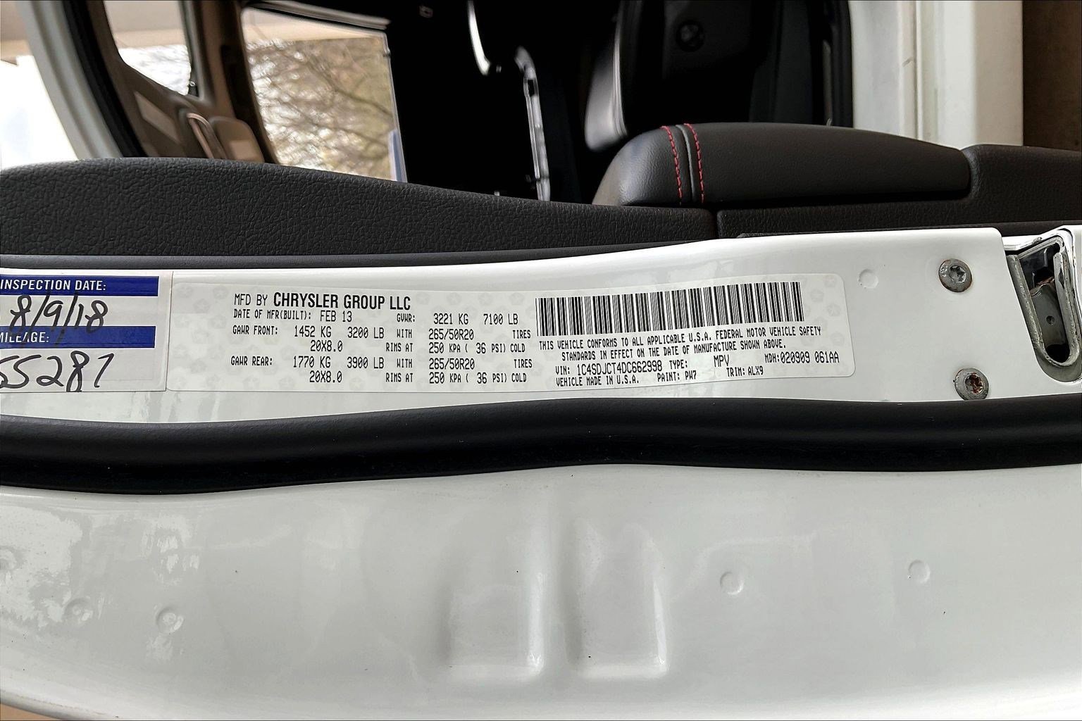 Used 2013 Dodge Durango R/T w/ Leather Interior Group image 18