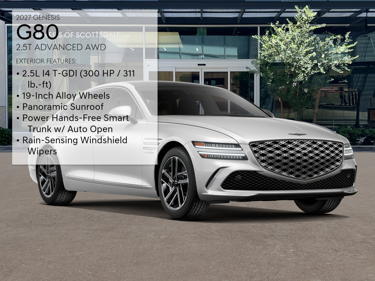 New 2027 Genesis G80 2.5T Advanced AWD/4WD image 3