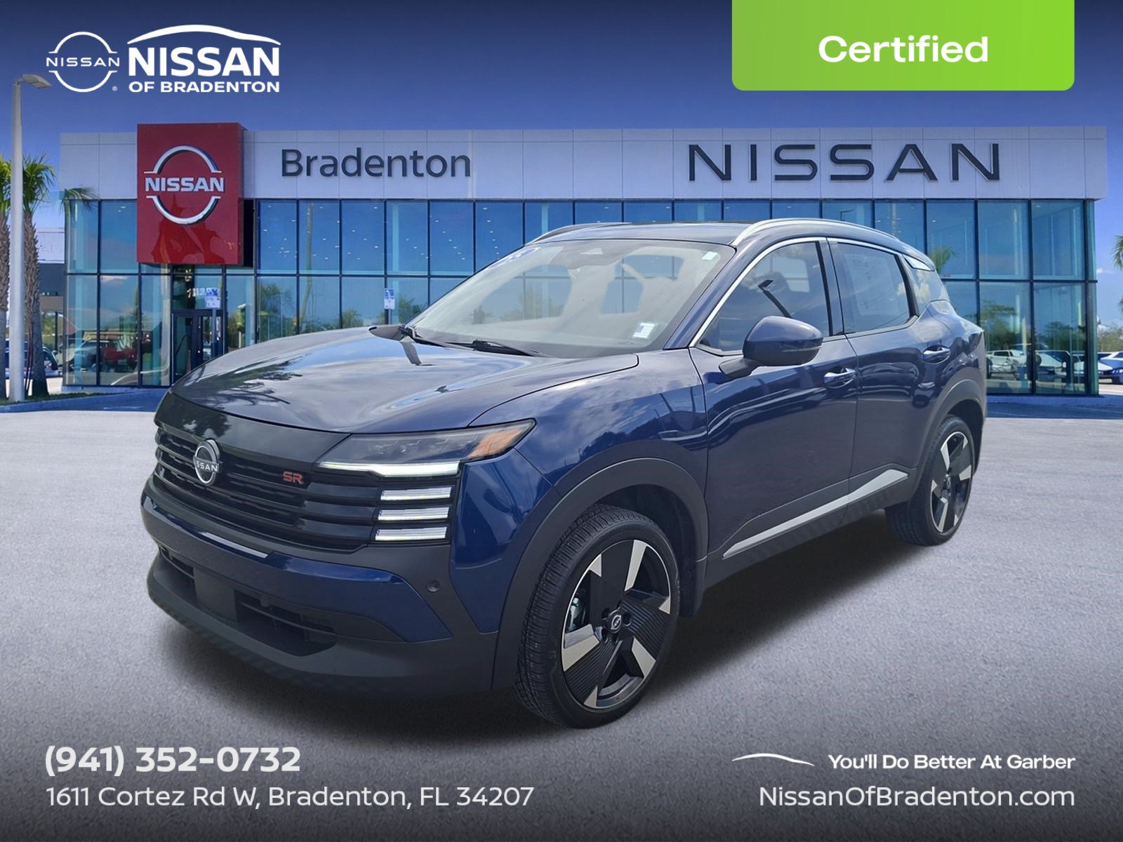 Certified 2025 Nissan Kicks SR FWD image 1