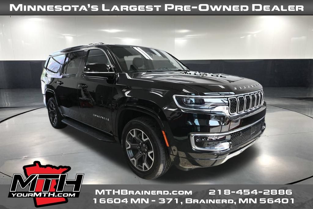 Used 2024 Jeep Wagoneer L Series III w/ Rear Seat Video Group 1 AWD/4WD 360° Tour