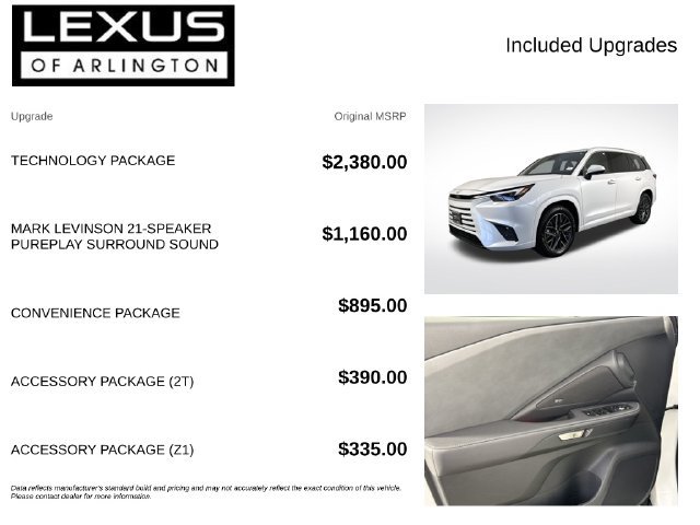 Certified 2026 Lexus TX 350 AWD w/ Technology Package image 4