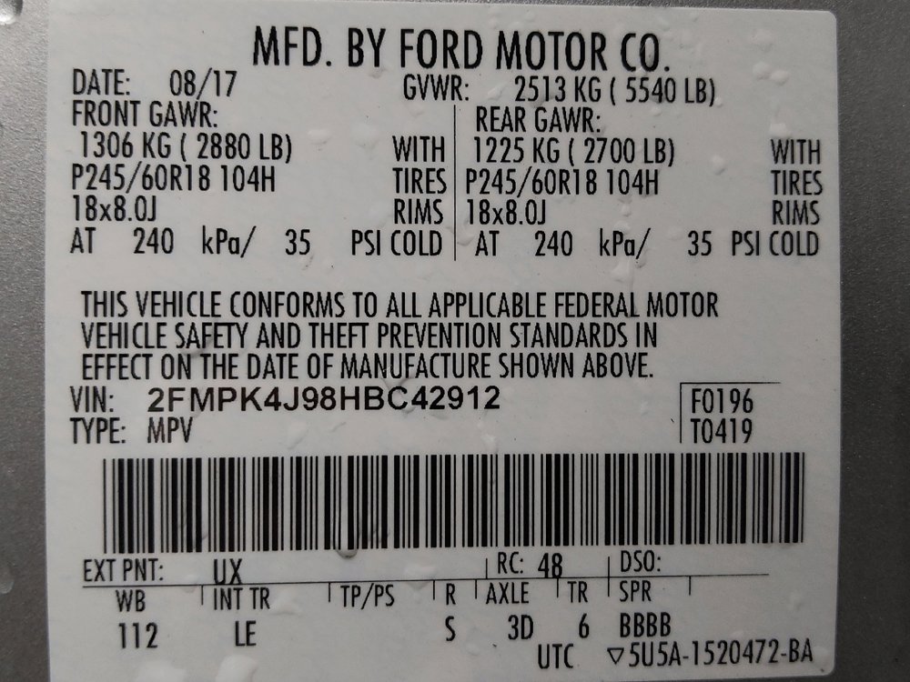 Used 2017 Ford Edge SEL w/ Equipment Group 201A AWD/4WD image 33