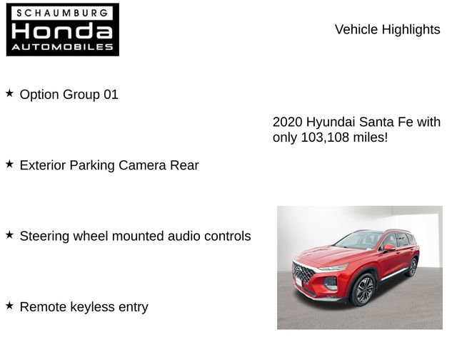 Used 2020 Hyundai Santa Fe SEL AWD/4WD image 7