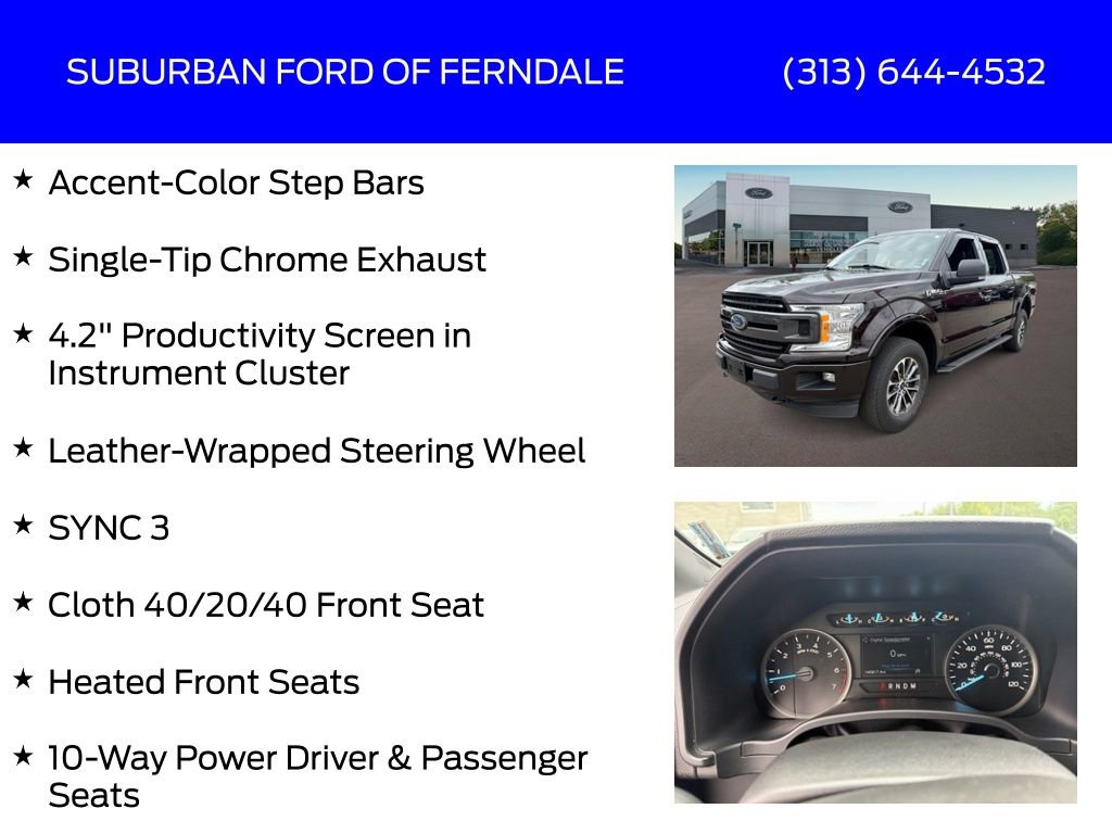 Used 2020 Ford F150 XLT w/ Equipment Group 302A Luxury AWD/4WD image 25