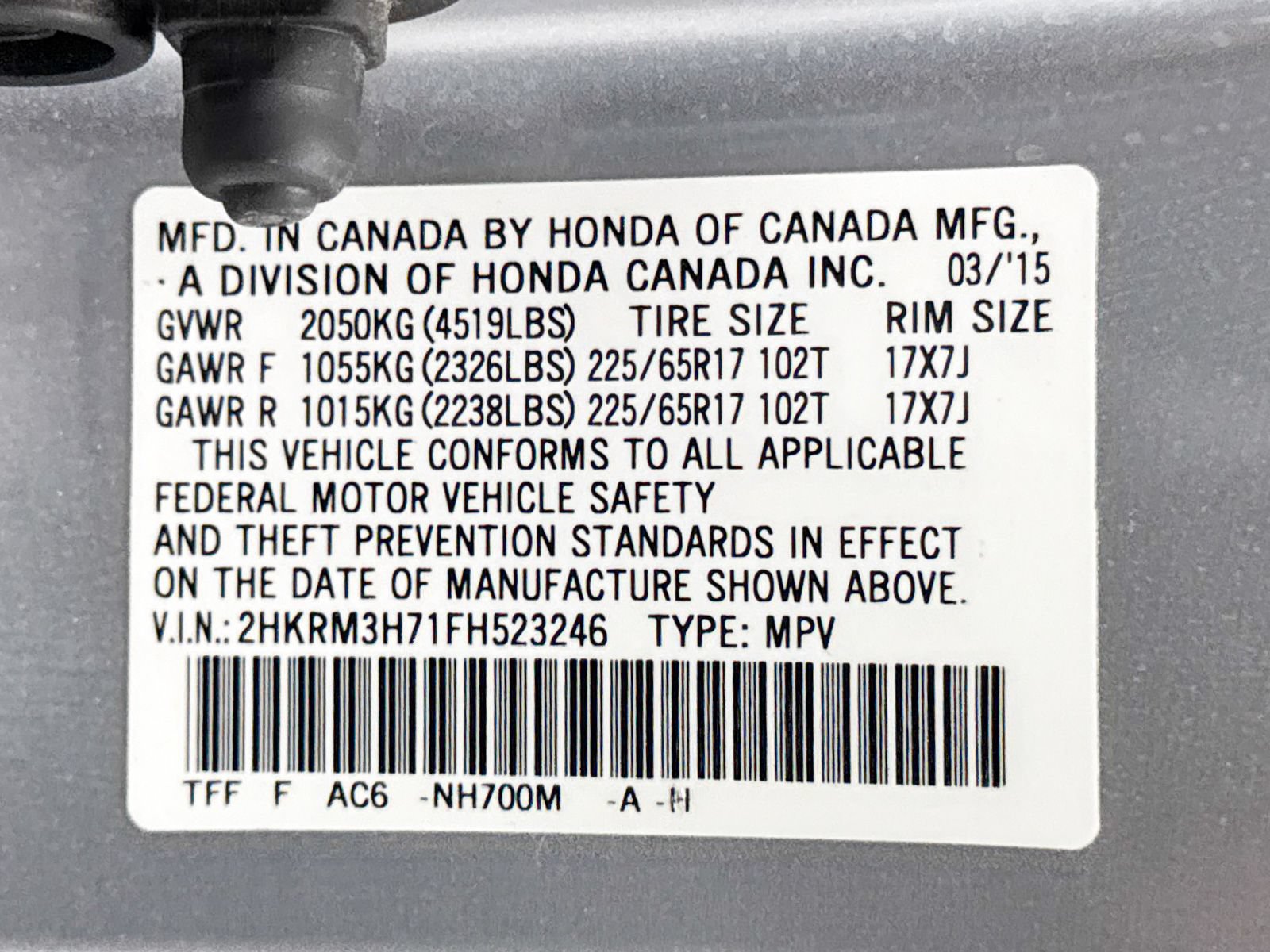 Used 2015 Honda CR-V EX-L image 34