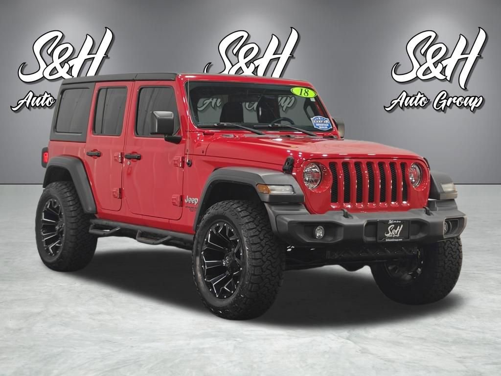 Used 2018 Jeep Wrangler Unlimited Sport S image 2