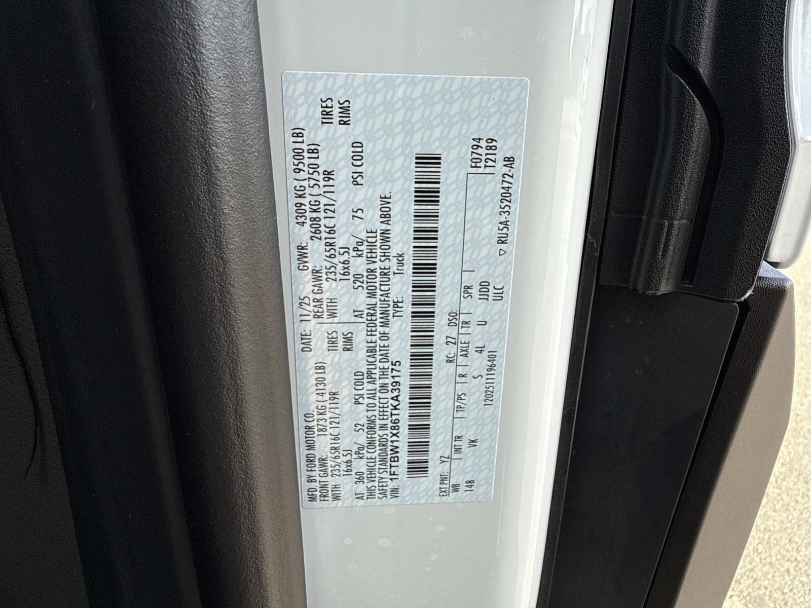 New 2026 Ford Transit 350 148 High Roof w/ Load Area Protection Package RWD image 21
