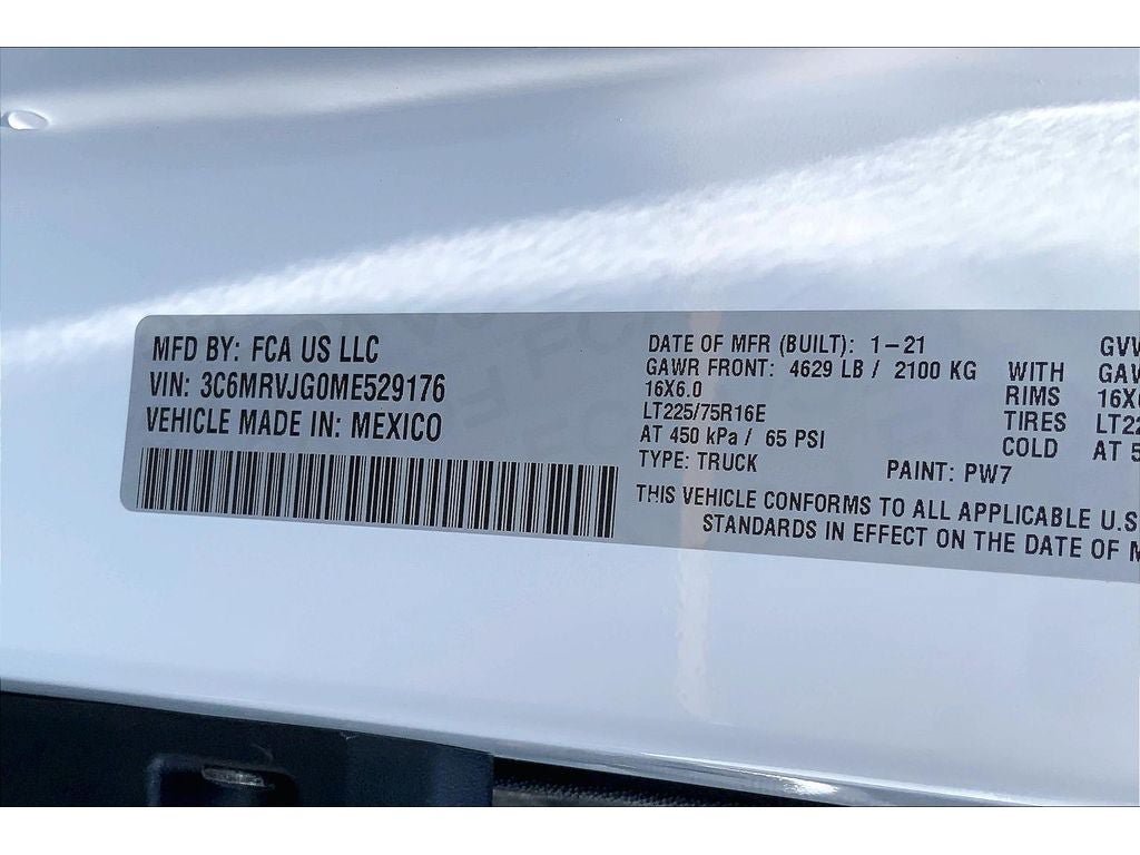 Used 2021 RAM ProMaster 3500 FWD image 31