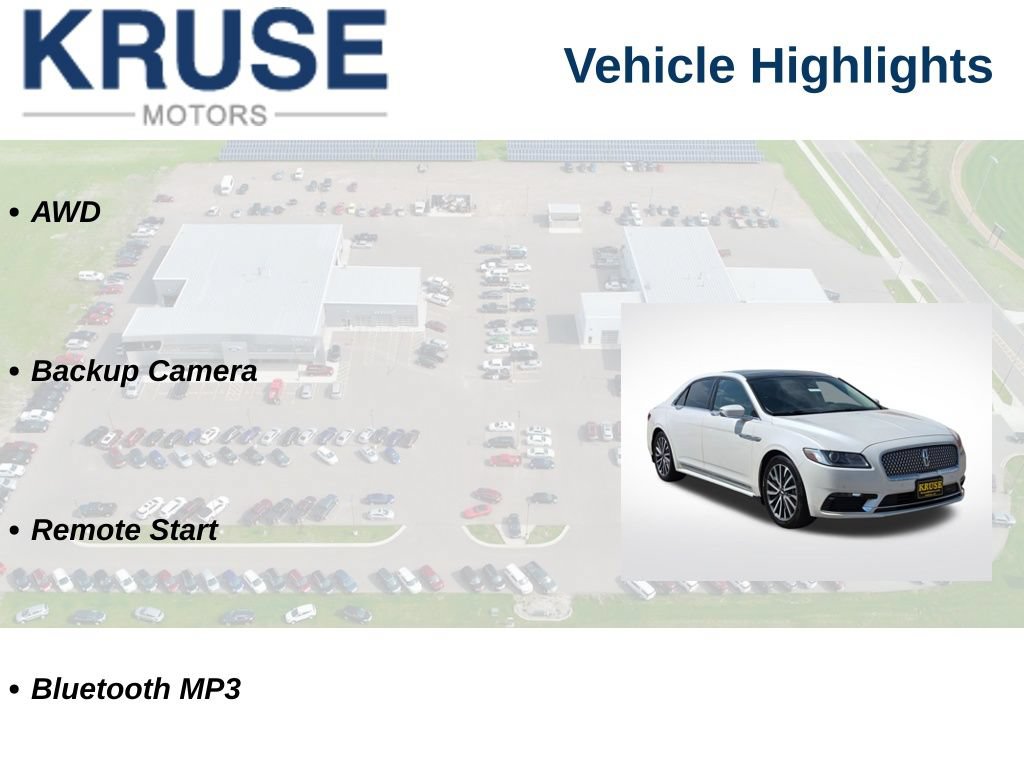 Used 2019 Lincoln Continental Select w/ Continental Climate Package AWD/4WD image 18