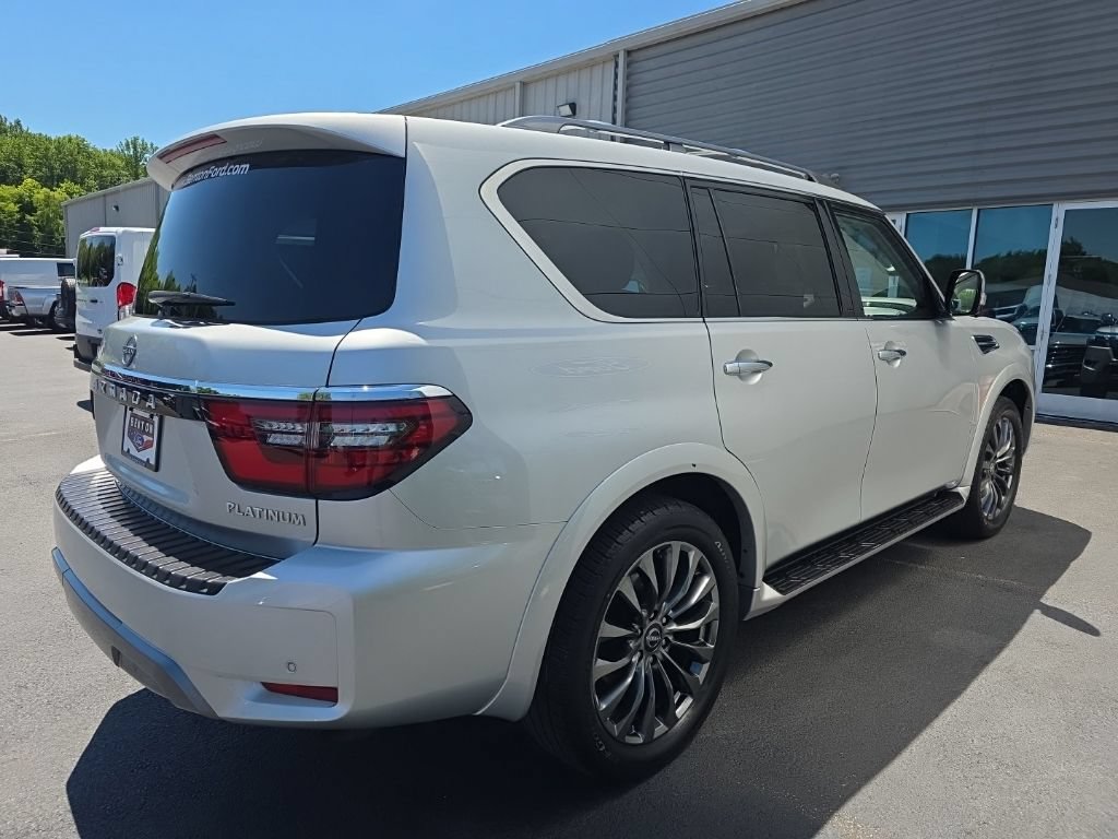 Used 2023 Nissan Armada Platinum w/ Captain's Chairs Package AWD/4WD image 7