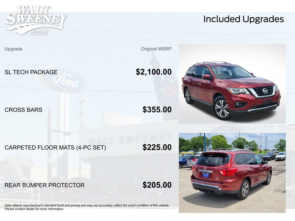 Used 2017 Nissan Pathfinder SL w/ SL Tech Package AWD/4WD image 11