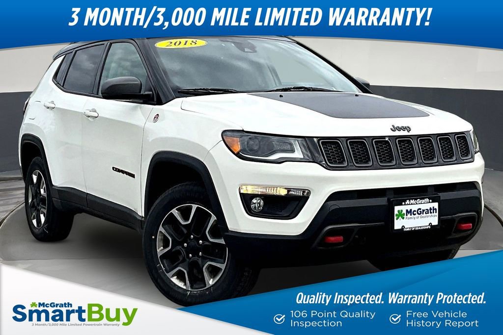 Used 2018 Jeep Compass Trailhawk w/ Leather Interior Group AWD/4WD image 1