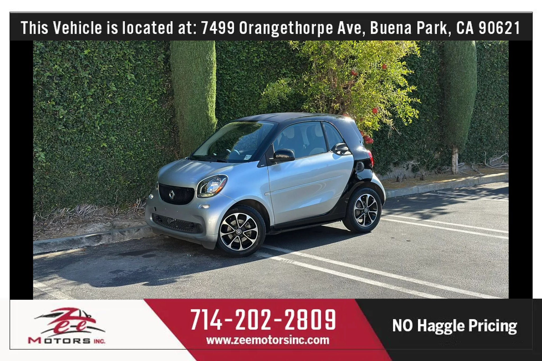 Used 2016 smart fortwo passion RWD image 14