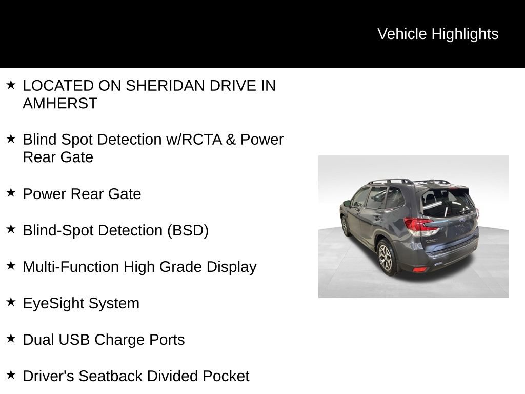 Certified 2023 Subaru Forester Premium AWD/4WD image 5
