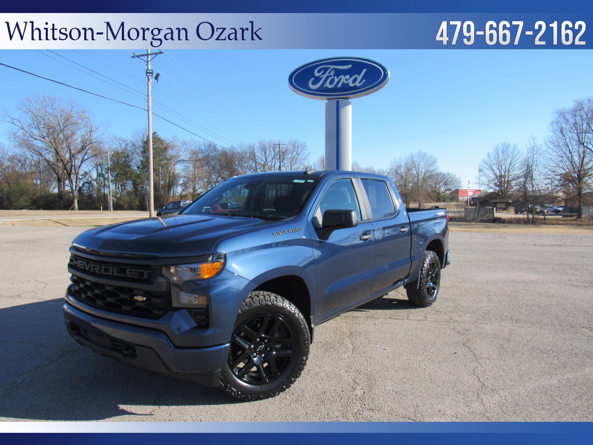 Used 2022 Chevrolet Silverado 1500 Custom image 1