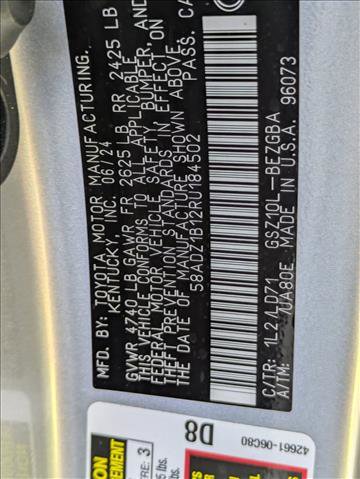 Certified 2024 Lexus ES 350 w/ Premium Package image 16