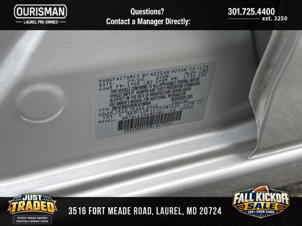 Used 2024 Nissan Versa S w/ S Plus Package FWD image 26