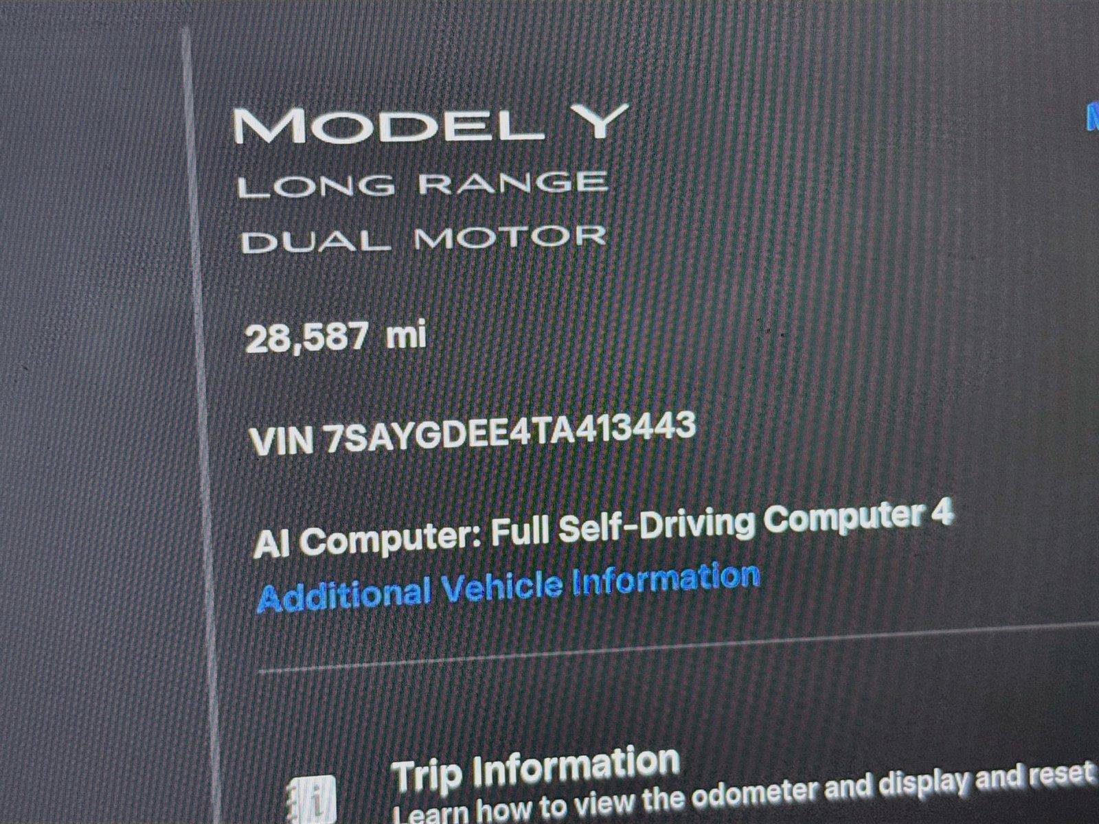 Used 2026 Tesla Model Y Long Range AWD/4WD image 10