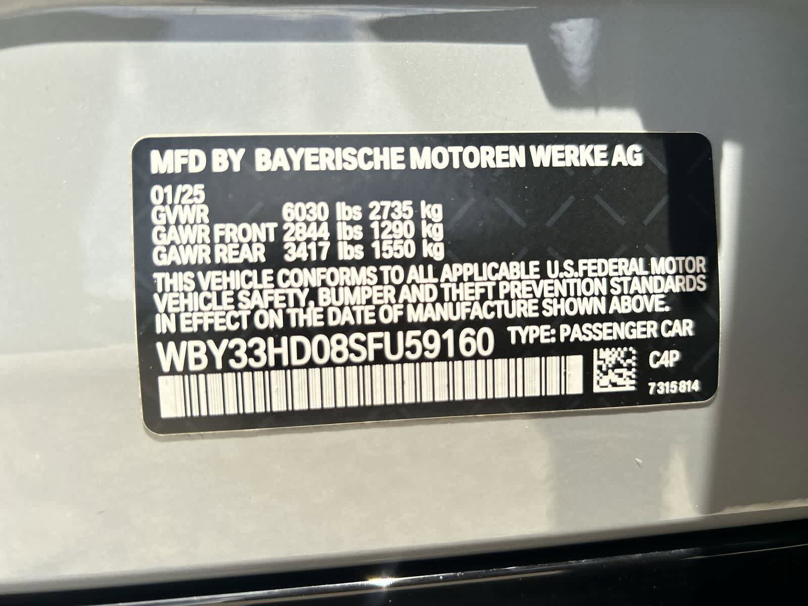 Used 2025 BMW i4 M50 w/ Premium Package AWD/4WD image 2