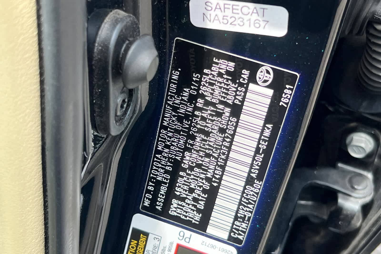 Used 2015 Toyota Camry LE FWD image 30