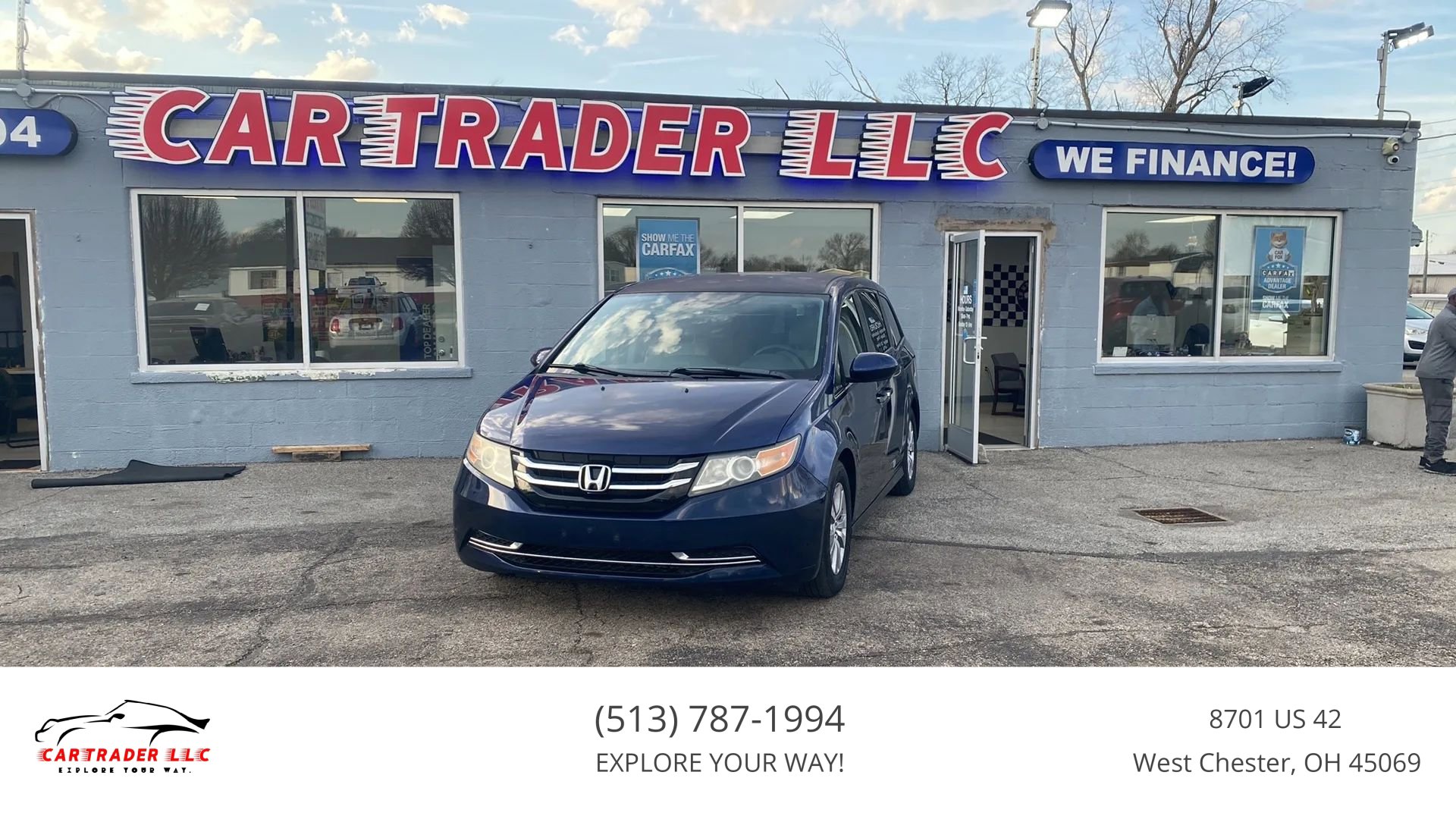 Used 2015 Honda Odyssey EX image 1