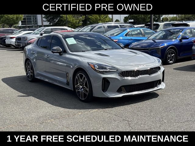 Used 2022 Kia Stinger GT2 w/ Red Interior Color Package