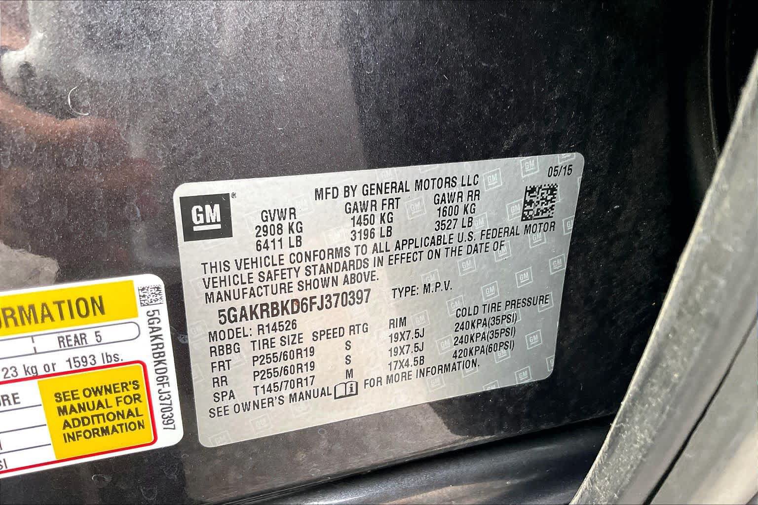 Used 2015 Buick Enclave Leather FWD image 35