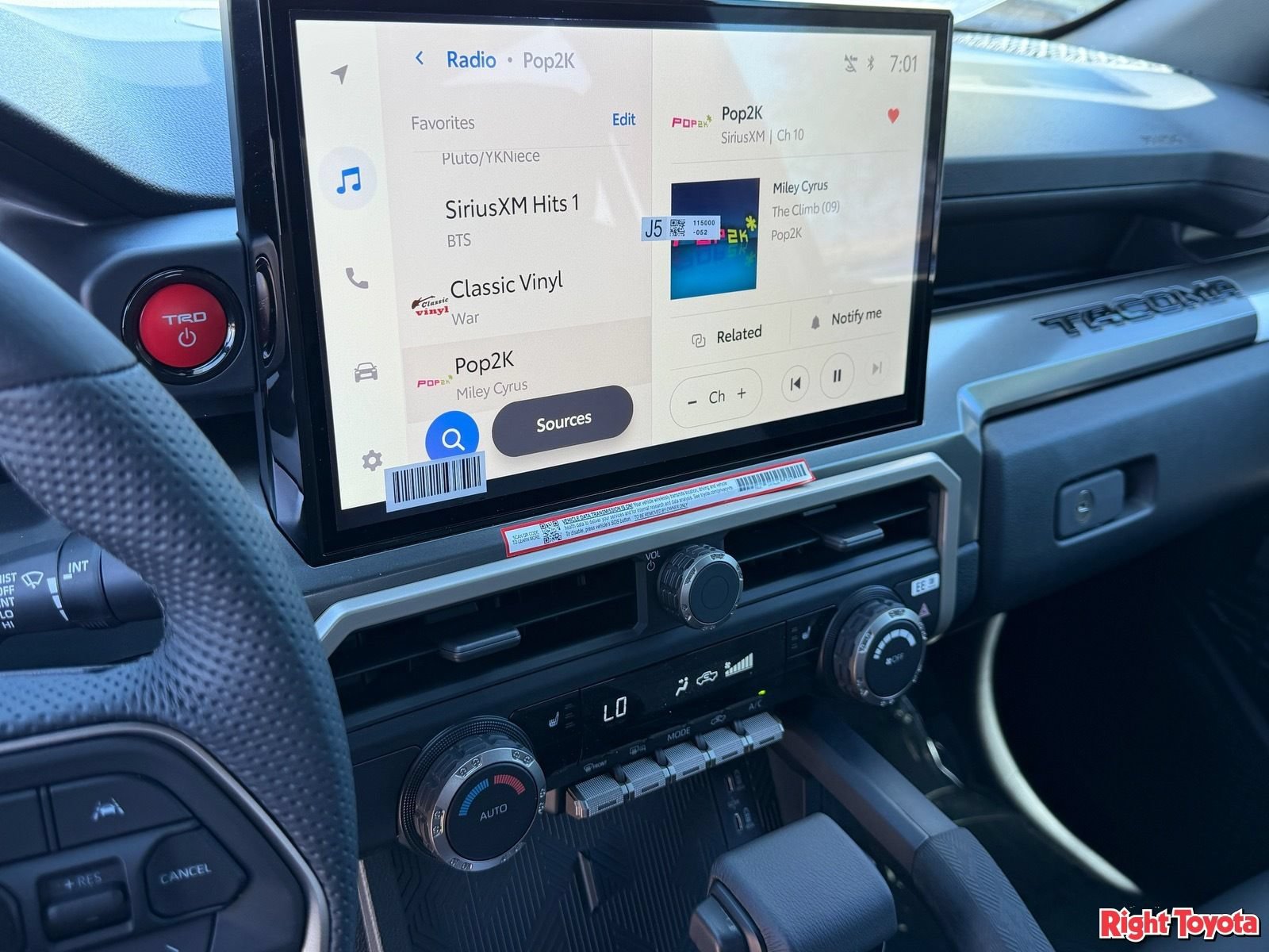 New 2026 Toyota Tacoma TRD Off-Road AWD/4WD image 21