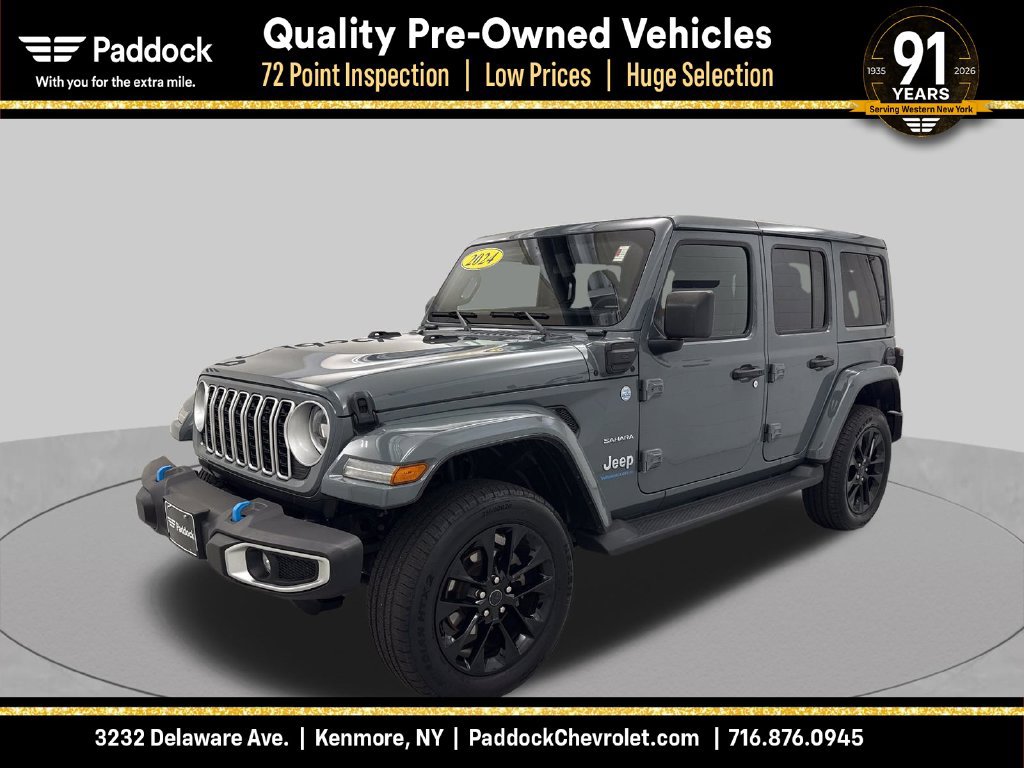 Used 2024 Jeep Wrangler Unlimited Sahara AWD/4WD 360° Tour