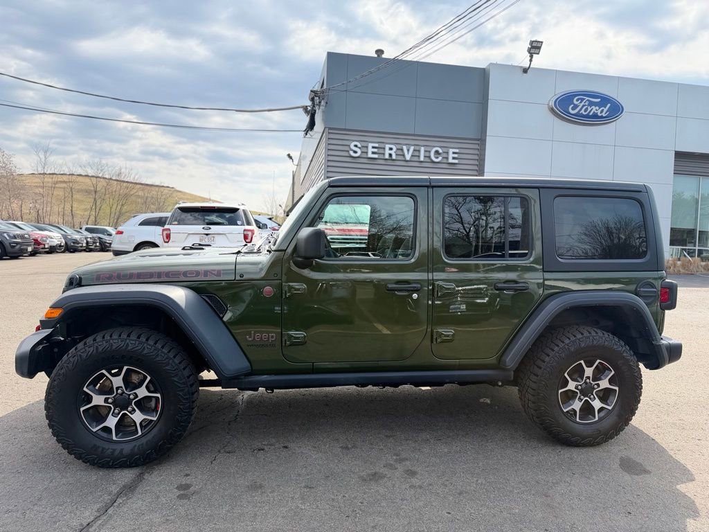 Used 2021 Jeep Wrangler Unlimited Rubicon w/ Cold Weather Group image 3
