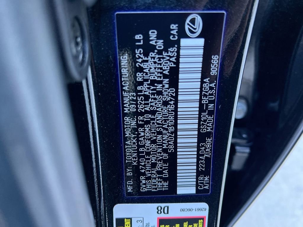 Certified 2024 Lexus ES 350 w/ Premium Package image 22