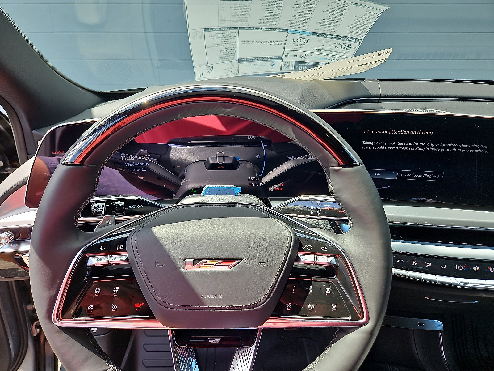 New 2026 Cadillac Lyriq V w/ LPO, Floor Liner Package image 13