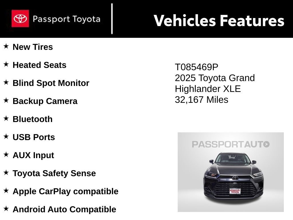 Used 2025 Toyota Grand Highlander AWD image 10