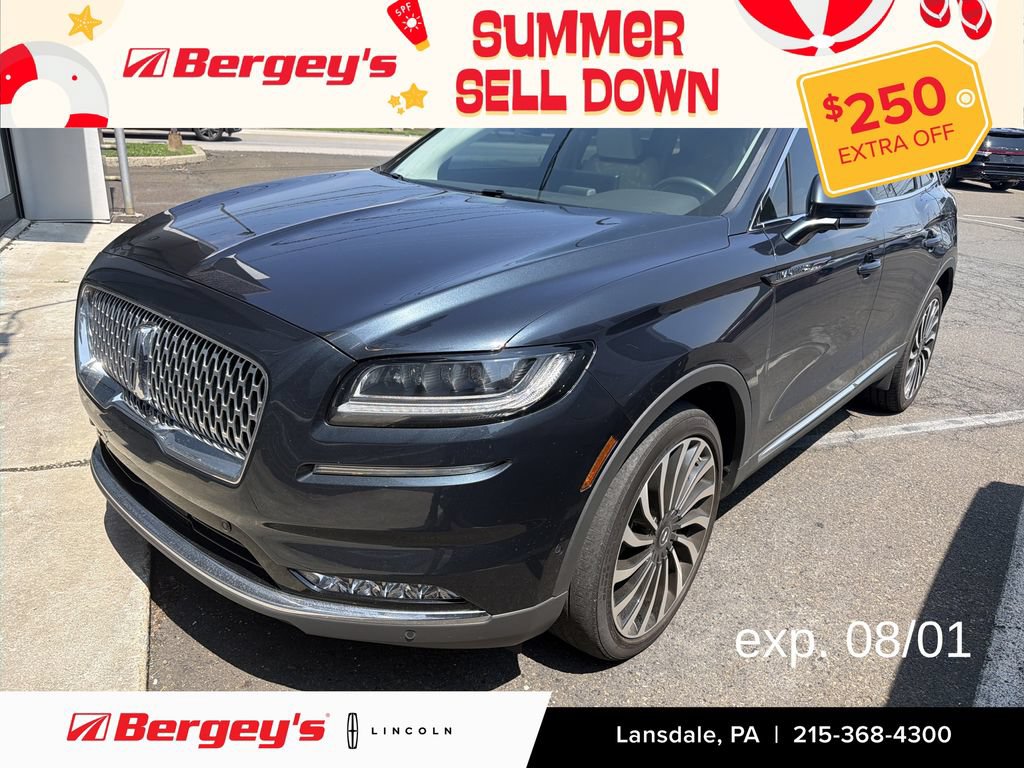 Certified 2022 Lincoln Nautilus Black Label w/ Class II Trailer Tow Package AWD/4WD image 1