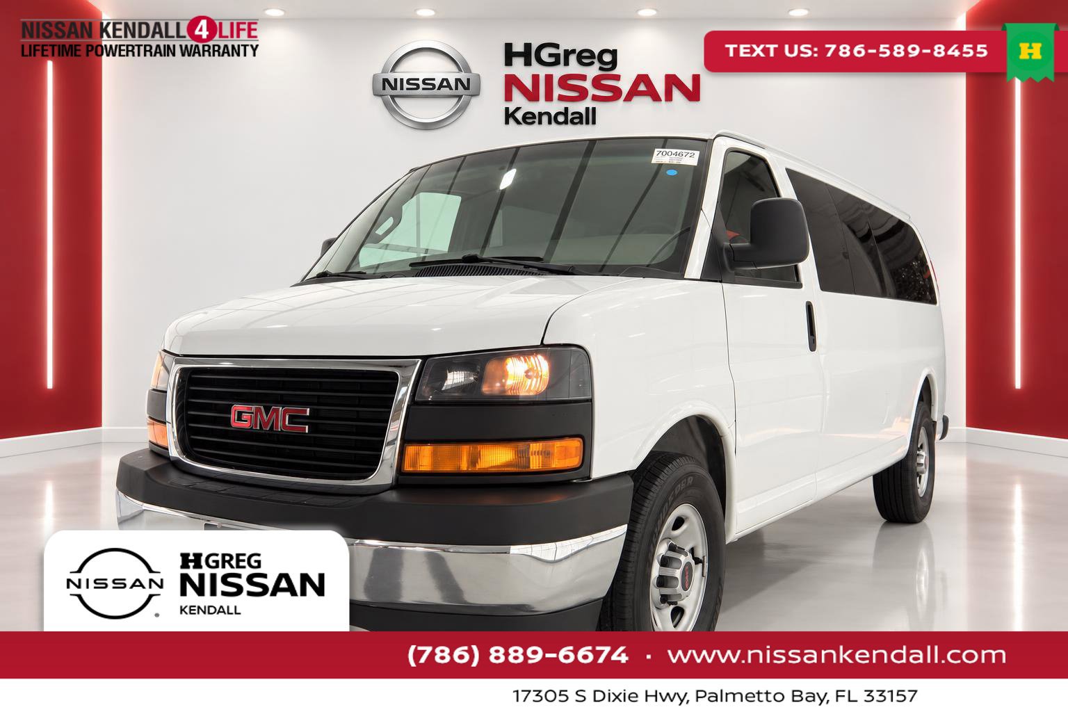 Used 2023 GMC Savana 3500 LS w/ Chrome Appearance Package RWD image 1