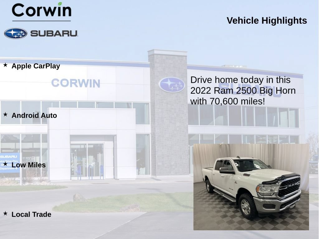 Used 2022 RAM 2500 Big Horn AWD/4WD image 6
