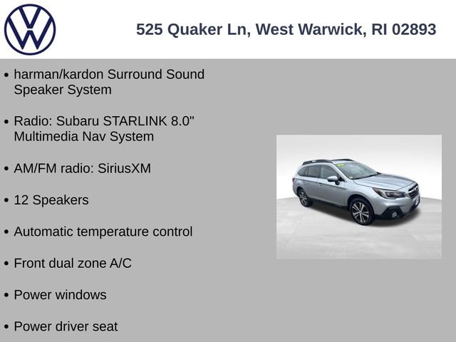 Used 2018 Subaru Outback 2.5i Limited image 12