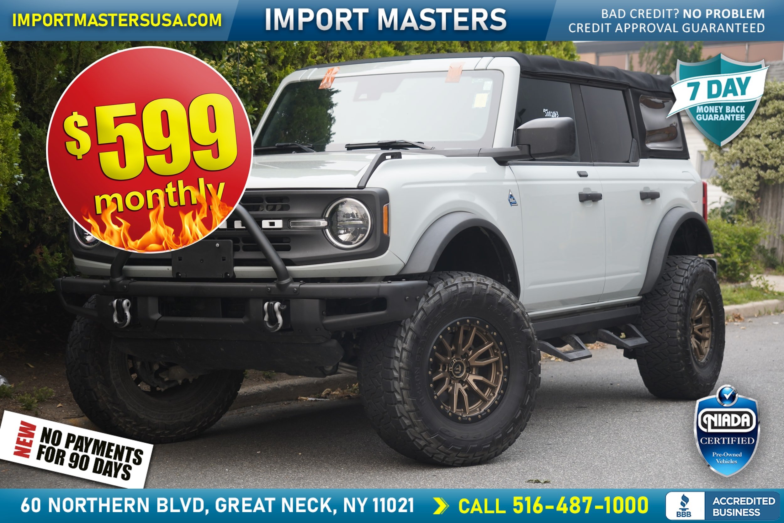 Used 2021 Ford Bronco Black Diamond AWD/4WD image 1