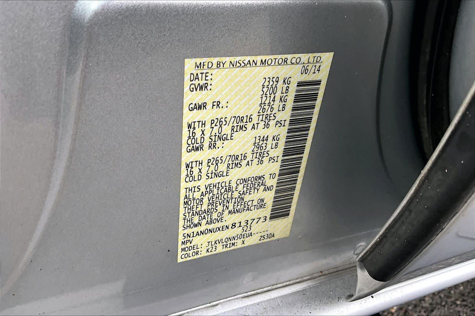 Used 2014 Nissan Xterra X RWD image 32