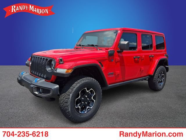 Used 2021 Jeep Wrangler Unlimited Rubicon 4xe w/ Cold Weather Group AWD/4WD image 1
