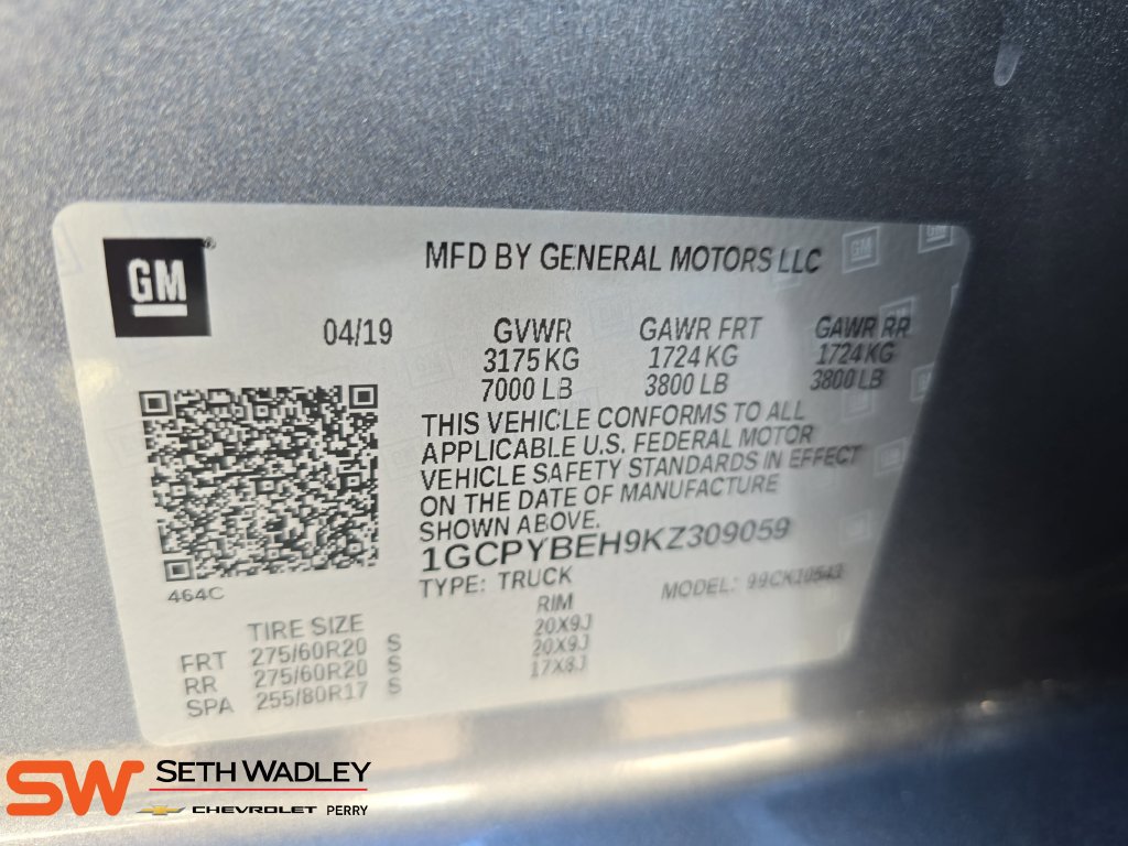 Used 2019 Chevrolet Silverado 1500 Custom w/ Custom Value Package AWD/4WD image 36